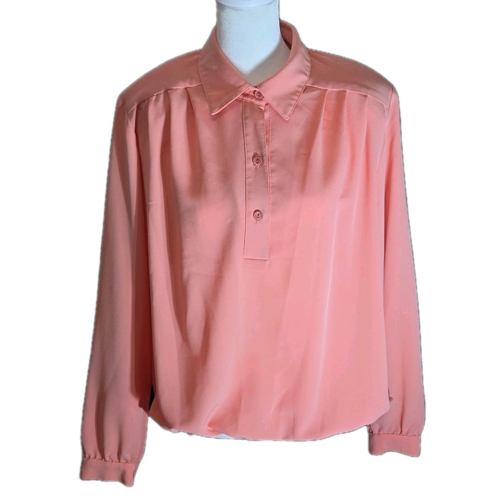 Da Rue For Drapers & Damons Peach Top Size 12